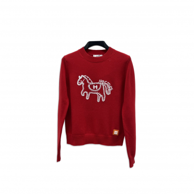 HERMES PONY KNIT SWEATER